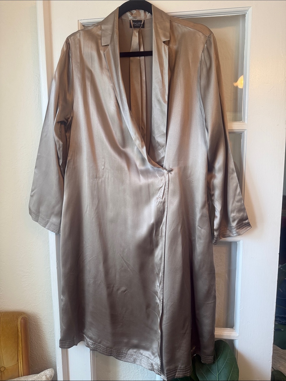 Malizia La Perla Silk Robe